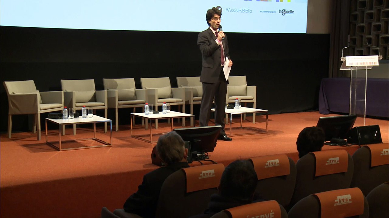 Assises des bibliothèques - Introduction de Nicolas Georges