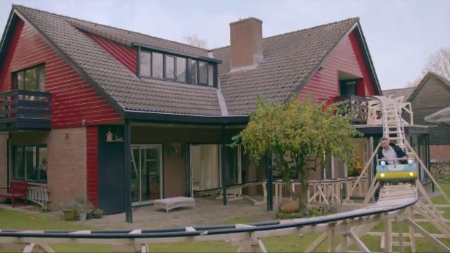 Dutch Broker Livens Up Real Estate Listing By Installing a Roller Coaster in the Home