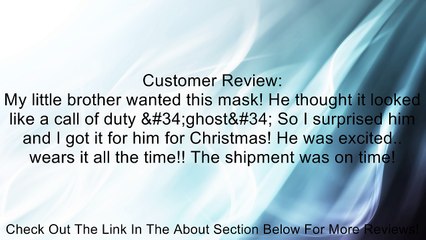 ZANheadgear Neoprene 'Skull' Design Glow in the Dark Face Mask (Multicolor, One Size) Review