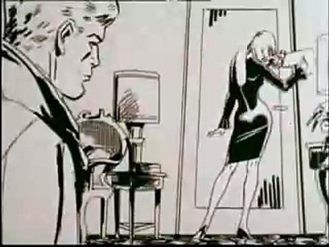 Animated Sexy Sam Spade Tic Tac Commercial
