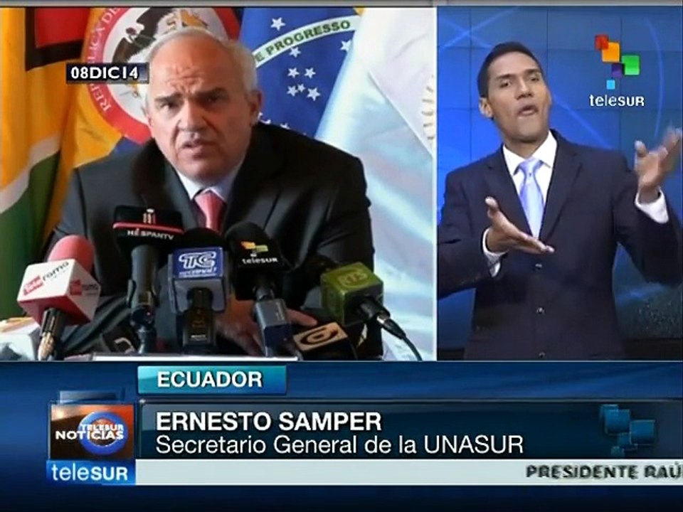 Para Ernesto Samper la pasada cumbre de UNASUR fue un relanzamiento