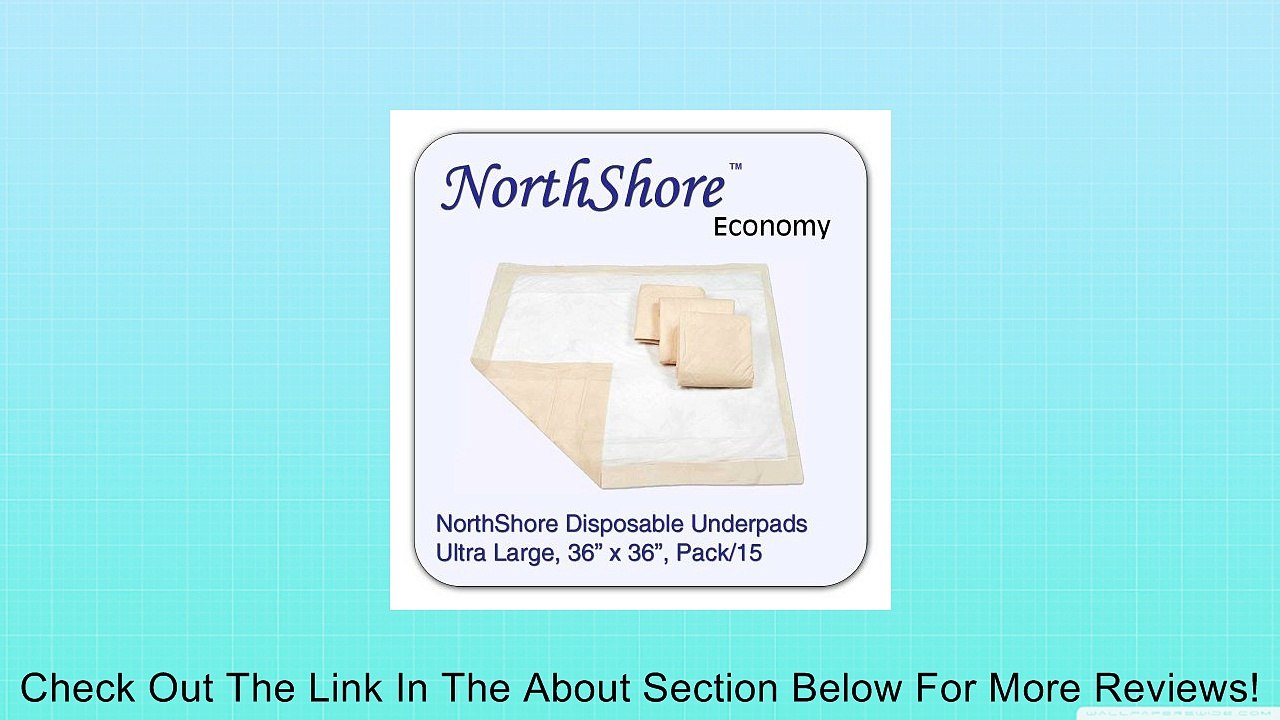NorthShore Economy Disposable Underpads Review