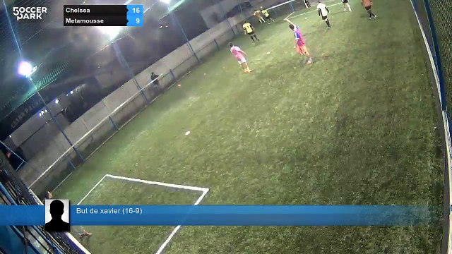 But de xavier (16-9) - Chelsea Vs Metamousse - 08/12/14 20:00 - Ligue loisir Mardi soir