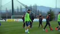 Pererya and Llorente slap each other around in Juve training