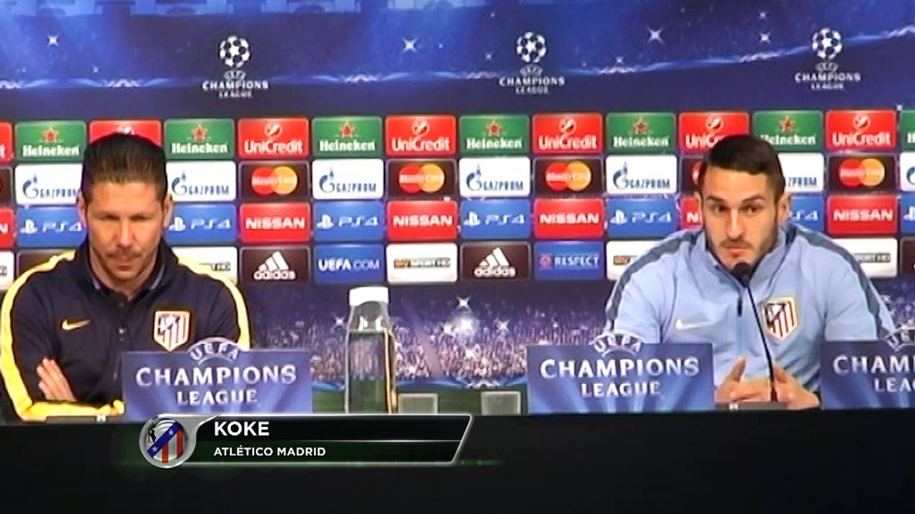 Koke: "Primi anche perdendo 1-0..."