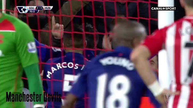 Second goal by Robin van Persie vs Southampton