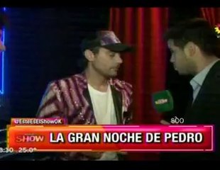 Paula en Este es el Show 4 (Pedro nota en back electropop) - 08 de Diciembre