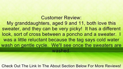 2 Hip By Wrapper Big Girls' Hooded Sweater, Brick Red, 12 Large Review