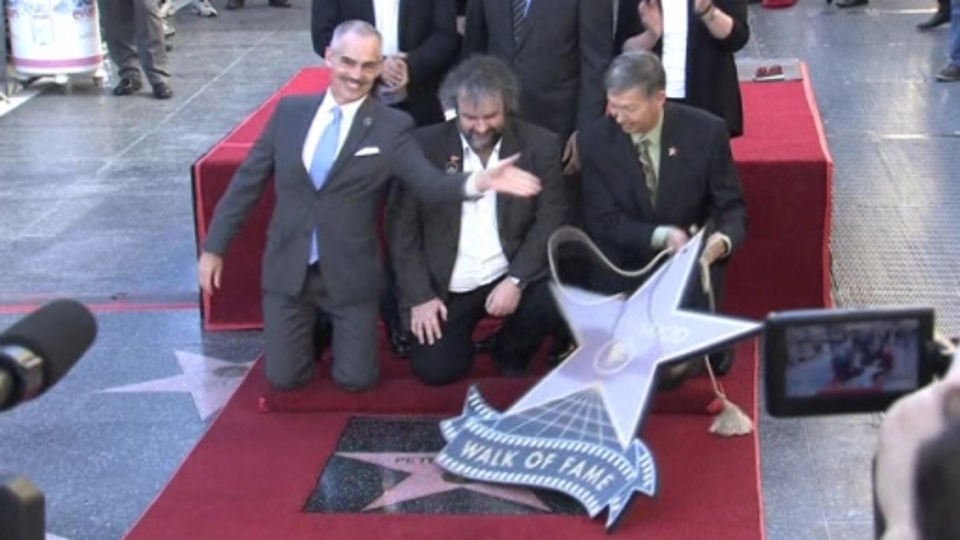 Peter Jackson receives star on Hollywood Walk of Fame