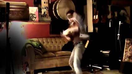 Knife nunchaku blindfolded