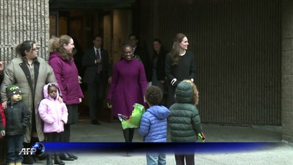 New Yorkers brave the cold to catch glimpse of Kate