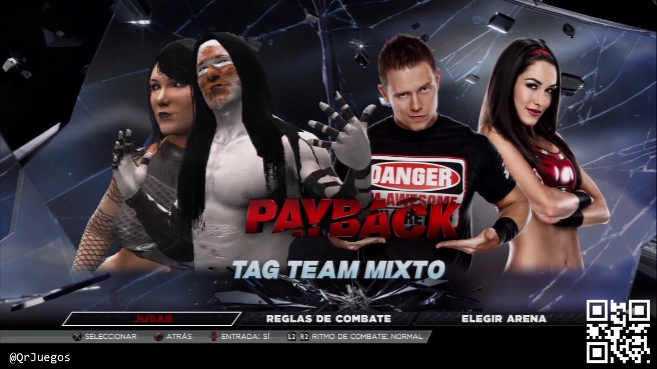 TAG TEAM MIXTO WWE15