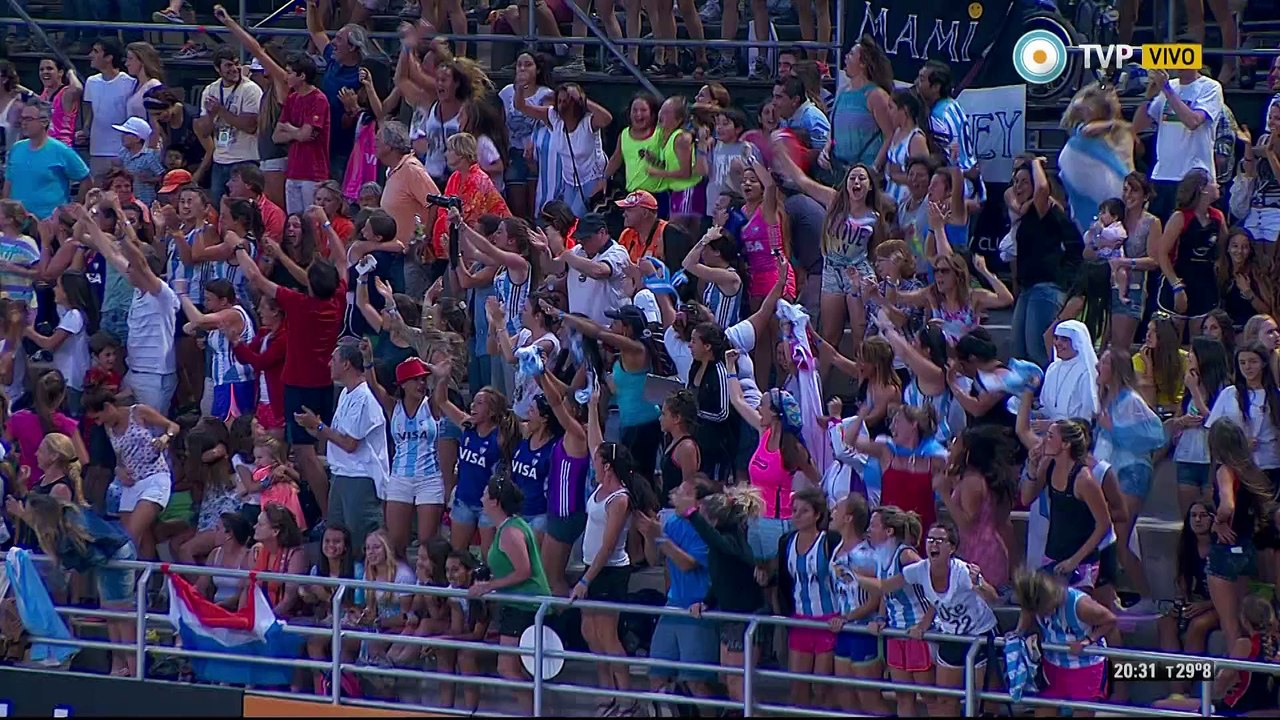 Gol de Rebecchi para Las Leonas, contra Holanda. Champions Trophy Mendoza 2014. 06-12-2014
