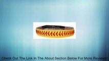 Leather Softball Seam Headband (Yellow with Red Seam) Review