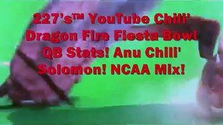 227's™ YouTube Chili' Fiesta Bowl Dragon Movie Stats (QB) Arizona Wildcats NCAA Mix!