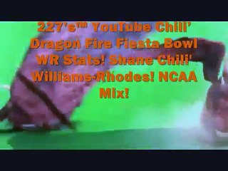 227's™ YouTube Chili' Fiesta Bowl Dragon Movie Stats (WR) Boise State Broncos NCAA Mix!