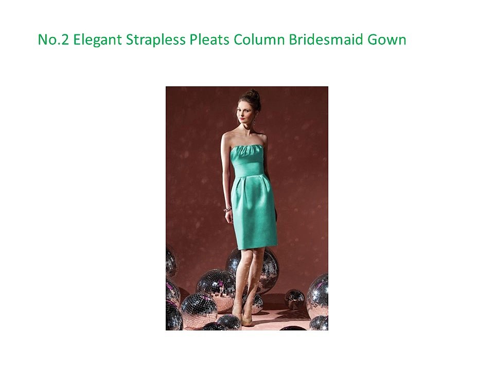 Top 10 cute bridesmaid dresses in 2015