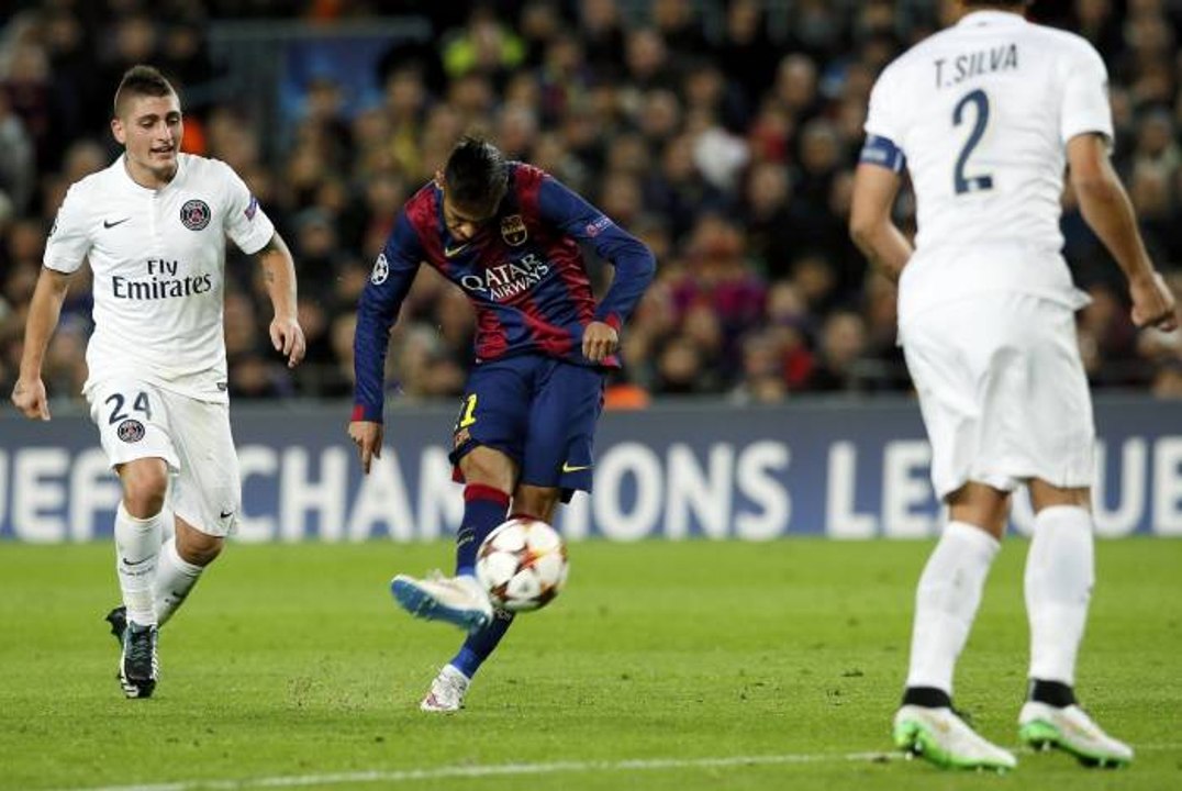 Le but exceptionnel de Neymar - FC Barcelona 3-1 PSG