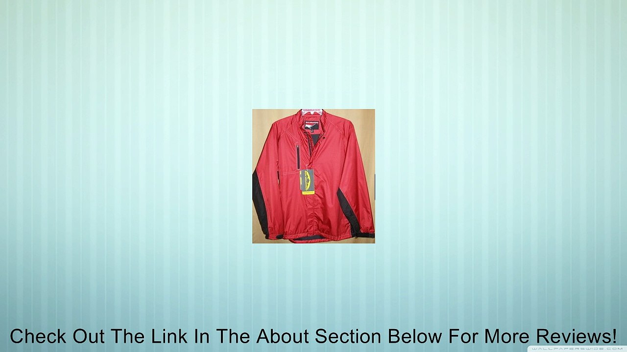 Sun Mountain Monsoon Long Sleeve Waterproof Full Zip Jacket XL Review