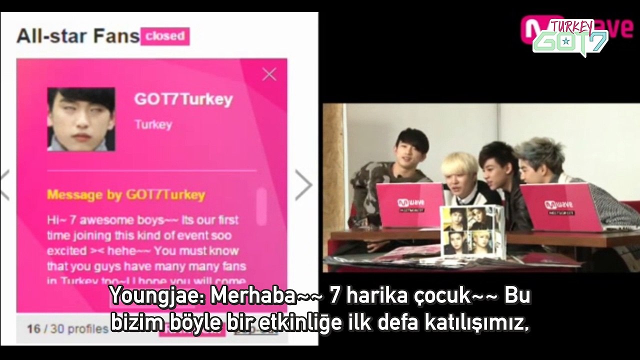 [Türkçe Altyazılı] M&G - GOT7TR