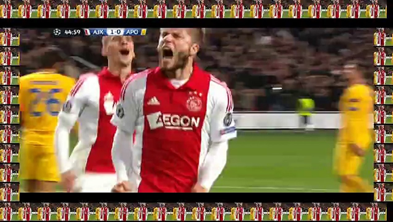 Ajax 1-0 APOEL (Goal Schöne) 10-12-2014