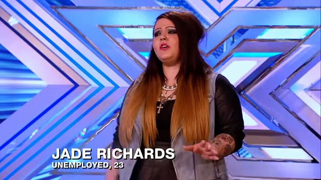 Jade Richards sings When I Was Your Man by Bruno Mars Room Auditions Week 2 The X Factor 2013 - OFFICIAL CHANNEL