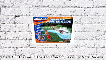 Banzai Speed Curve Water Slide Review