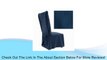 Ultra Suede Indigo Blue Dining Chair Cover 641 Review