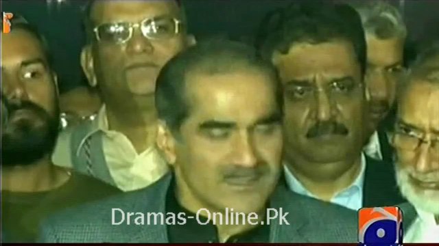 Khawaja Saad Rafique Tezabi Totay on Geo Tez 2014