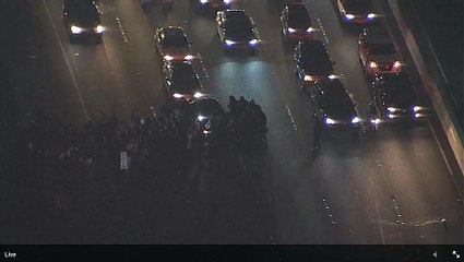 BerkeleyProtests Freeway Shut Down