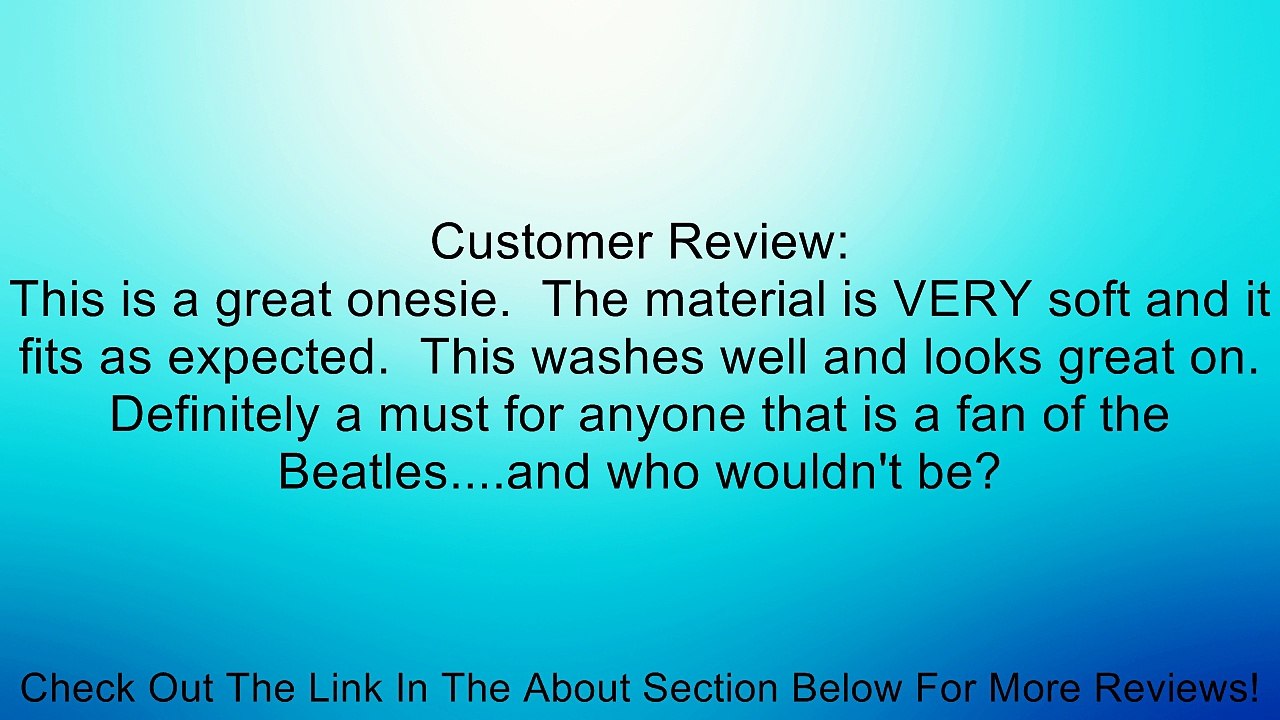 Kiditude Beatles Hard Days Night, Blue (6 Months) Review