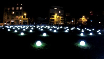Globoscope HD - Fête des Lumières 2014 - Parc Roquette, Lyon 9ème