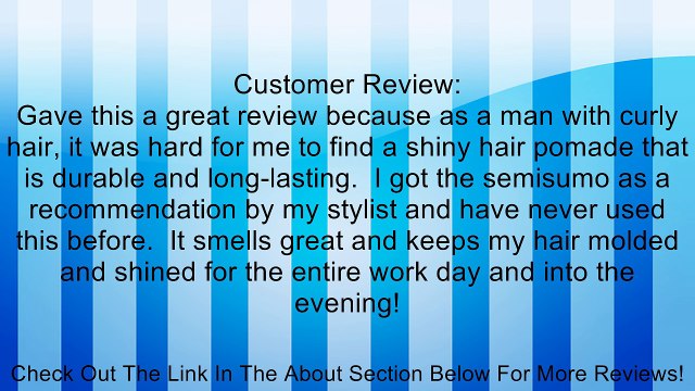 Bumble and Bumble Semi-Sumo pomade 1.5 oz Review