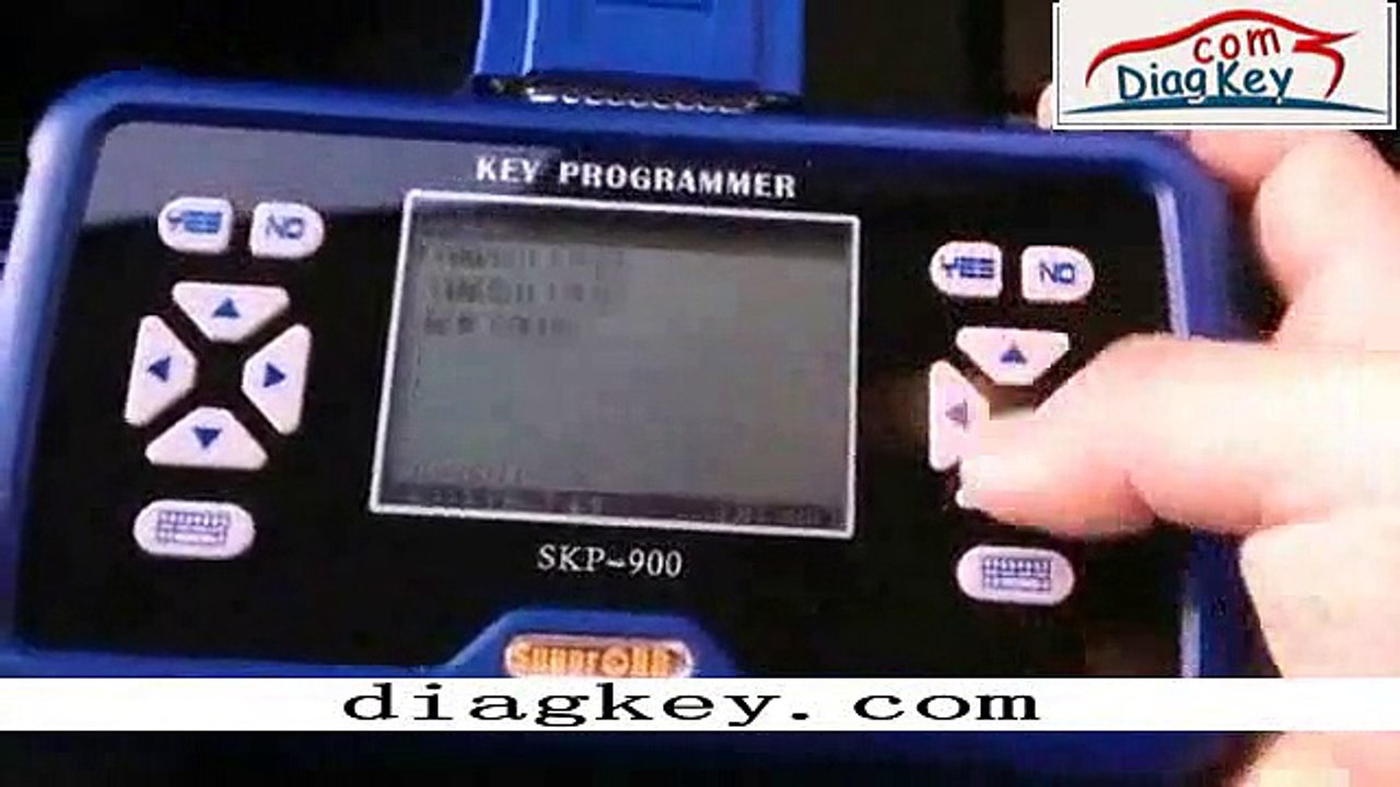 How to use SKP 900 Key Programmer to match key for ford