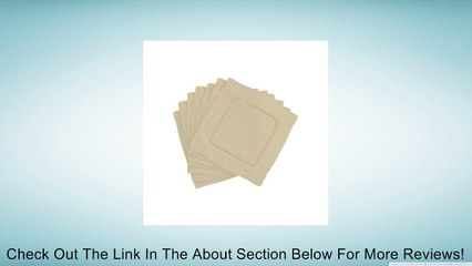 Stone 6x6 Hemstitch Cocktail Napkins 1 Dozen Review