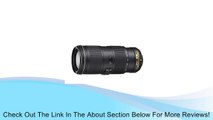 Nikon 70-200mm f/4G ED VR Nikkor Zoom Lens Review