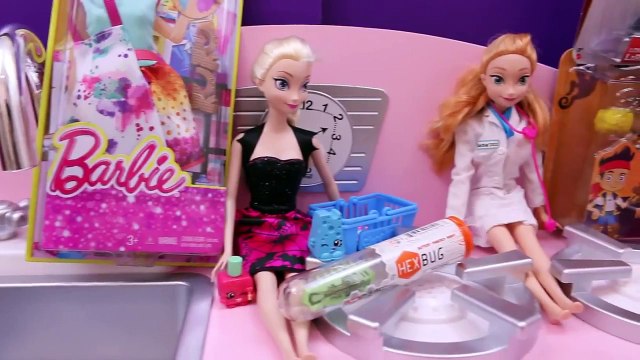 Kitchen Surprise Toys ❤ Frozen Elsa Anna Barbie Dolls Shopkins Barbie Costumes KidKraft Ki