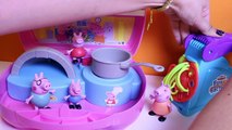 Peppa Pig Mini Pizzeria How To Make Play Doh Pizza Peppa Pig Chef Peppa Play Sets