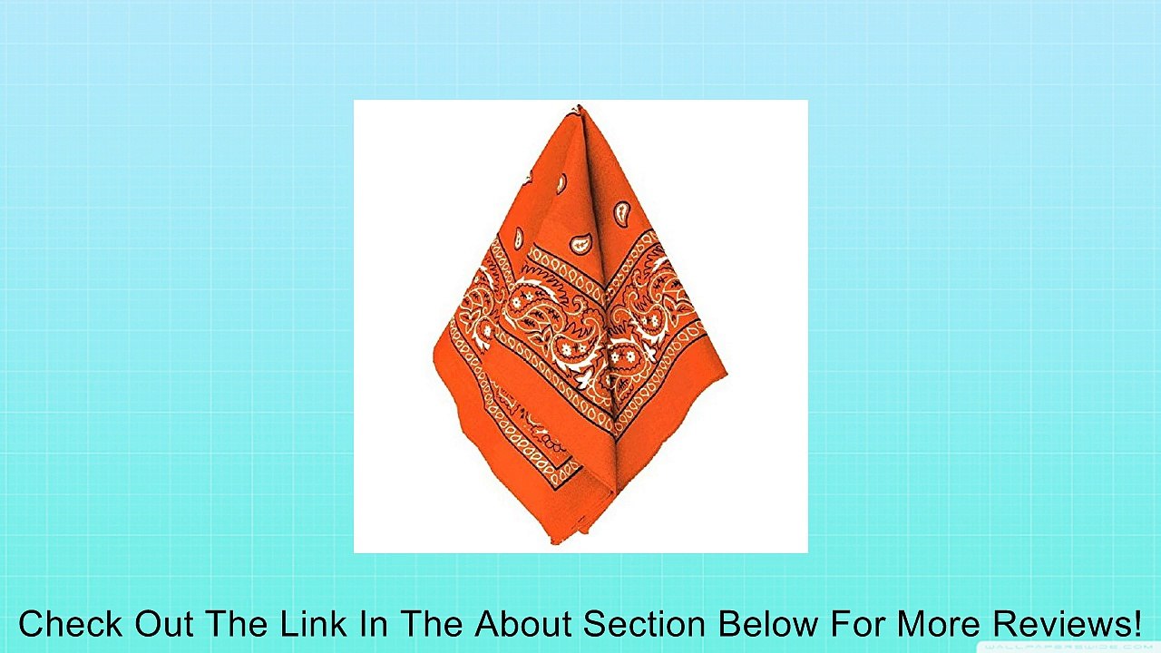 Orange Bandana Review