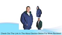 Mens Fleece Lined Water-Resistant Reversable Hoodie Jacket Review