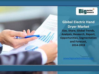 Global Electric Hand Dryer Market Research Report 2014-2018