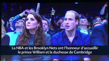Kate et William assistent à un match de NBA à Brooklyn