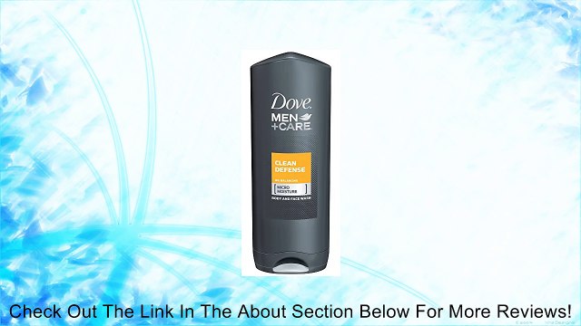 Dove Men Care Body and Face Wash Clean Defense, 13.5 Ounce Review