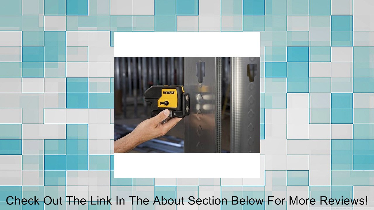 DEWALT DW083K 3 Beam Laser Pointer Review