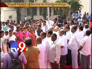 T Congress Leaders Celebrates Sonia Gandhi Birthday