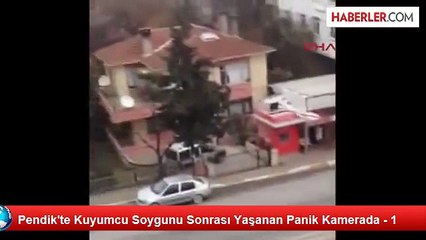 İstanbul Pendik'te Hepsi Silahlı ve Kar Maskeli 4 Kişi