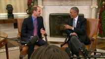 Le prince William rencontre Obama