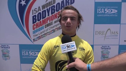 ALEXANDRE CASTILLO - CHAMPIONNATS DU MONDE DE BODYBOARD ISA - IQUIQUE, CHILI - 8 DECEMBRE 2014