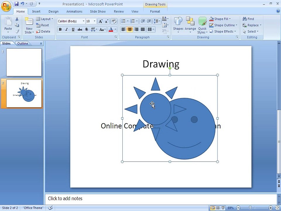 Power Point, Urdu Tutorials, Class 018