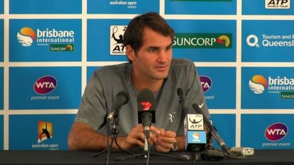 TENNIS - ATP - Brisbane - Federer : «Hewitt était le plus fort»